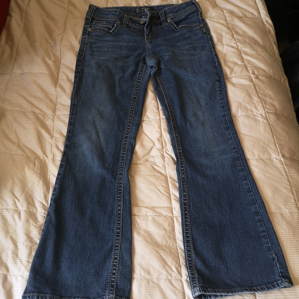 Silver jeans